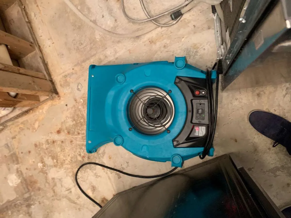 Air mover drying equipment for Mold Remediation & Removal in Redondo Beach